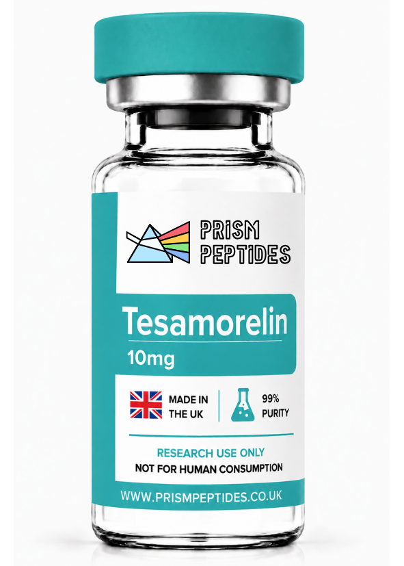 Tesamorelin 10mg — Prism Peptides research vial