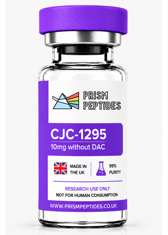 CJC-1295 (no DAC) 10mg — Prism Peptides research vial