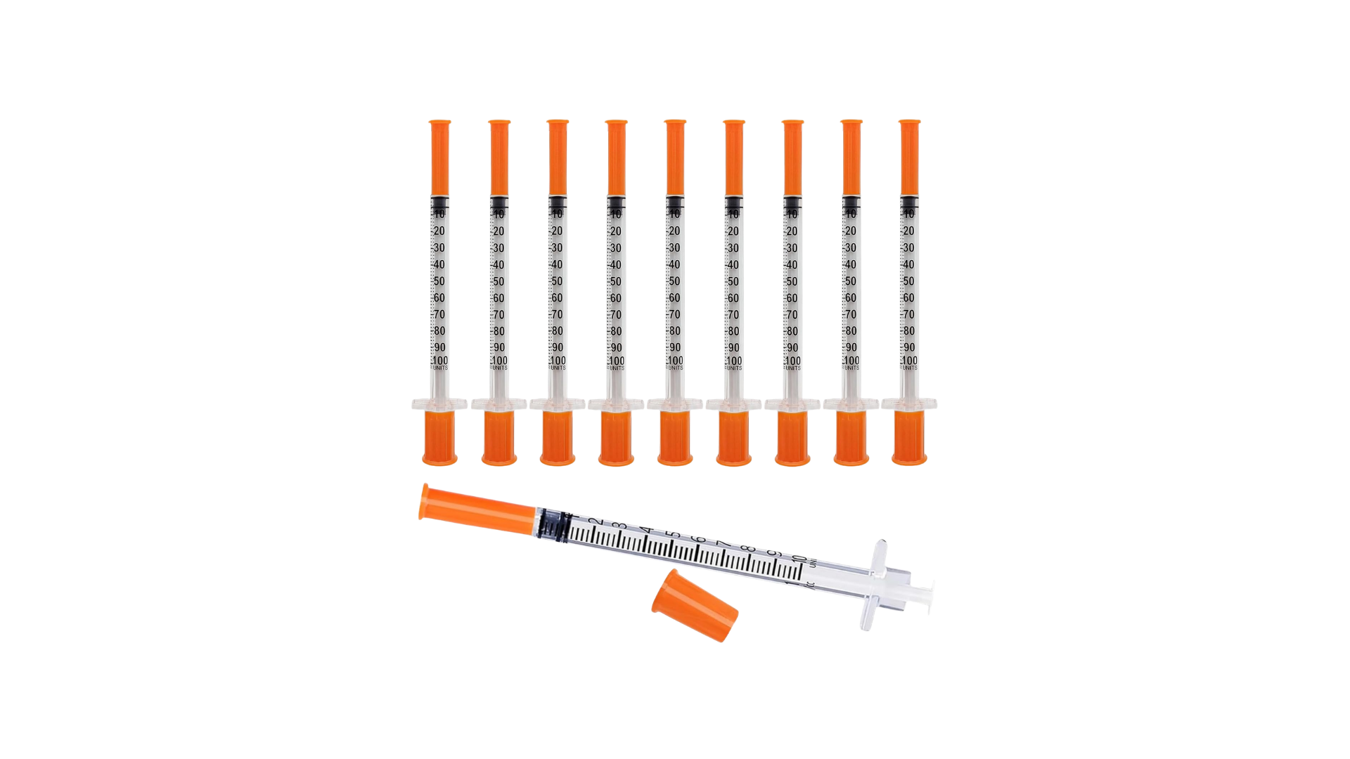 Microfine 1ml Insulin Syringes