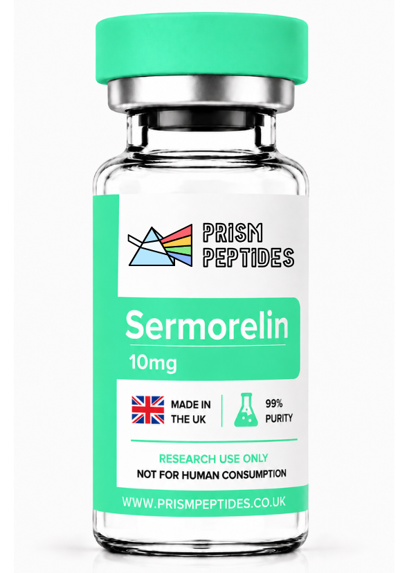 Sermorelin 10mg — Prism Peptides research vial