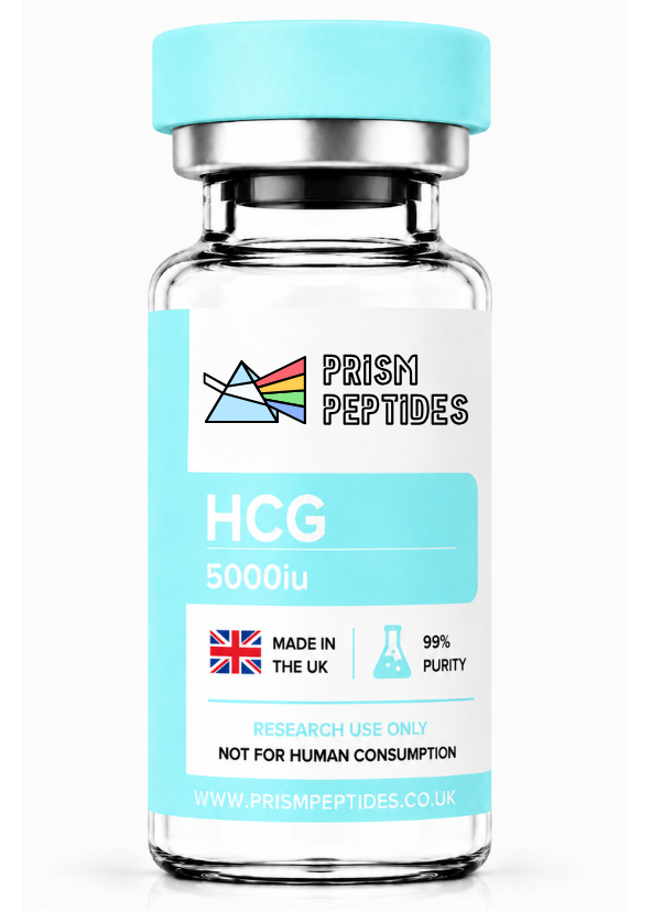 HCG 5000iu — Prism Peptides research vial
